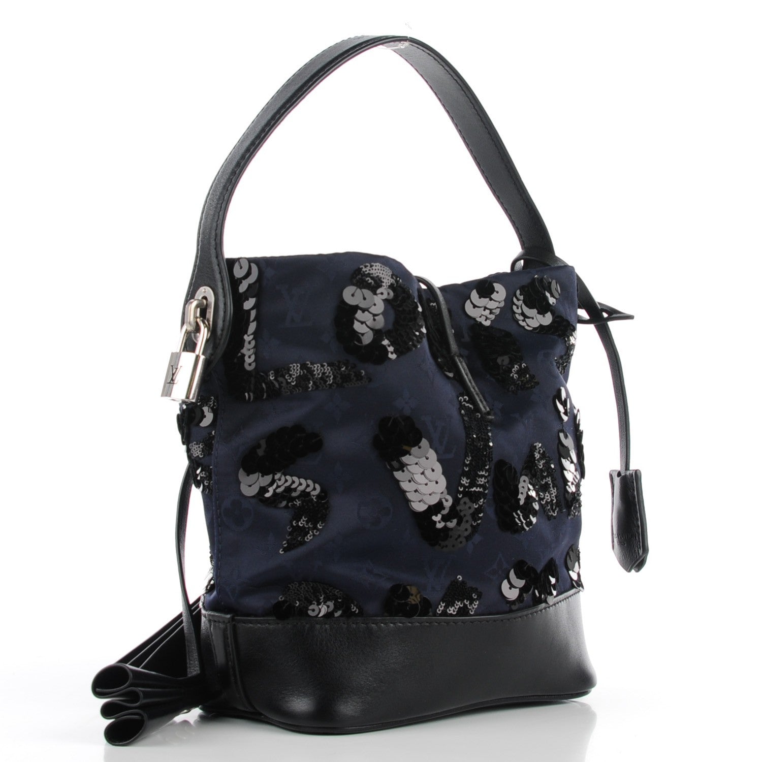 Louis Vuitton Monogram Jacquard Sequin NN14 Spotlight PM Navy 3 of 7