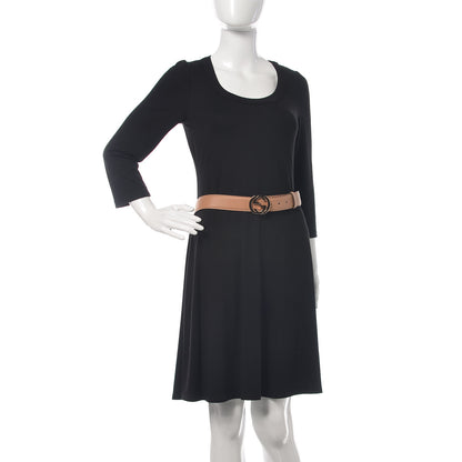 Gucci Calfskin Interlocking G 37mm Belt 105 42 Camelia 2 of 8