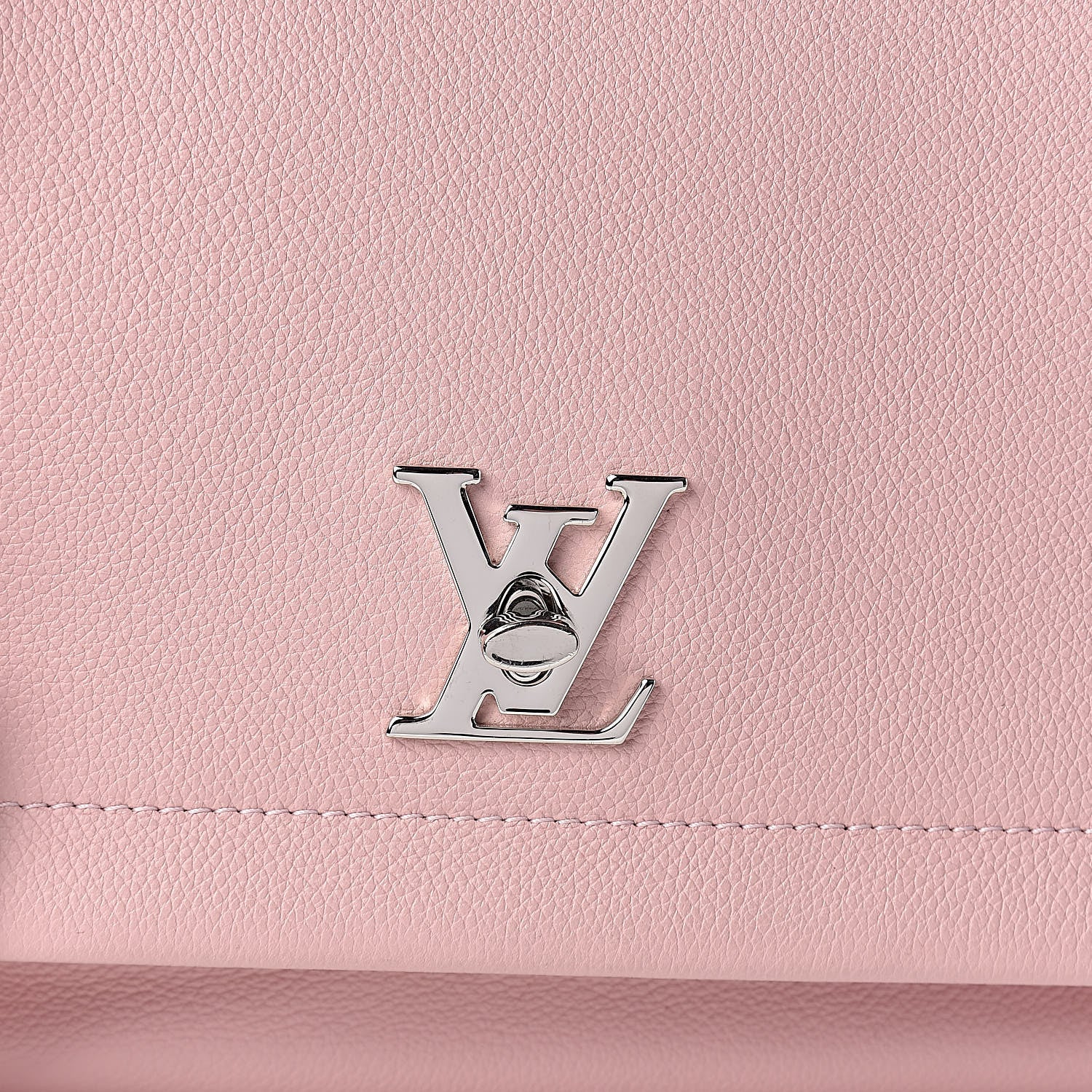 Louis Vuitton Soft Calfskin Lockme II Top Handle Rose Ballerine 9 of 9