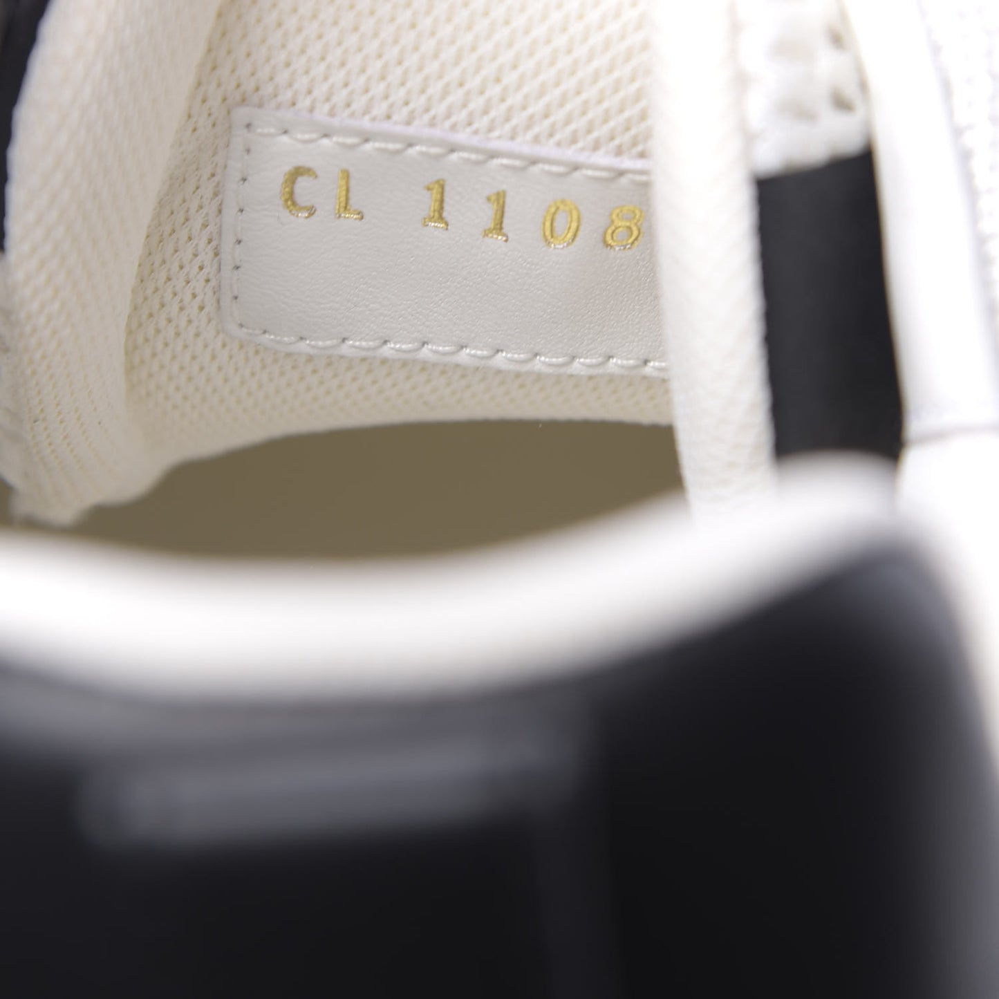 Calfskin Monogram Run Away Sneakers 39 Black