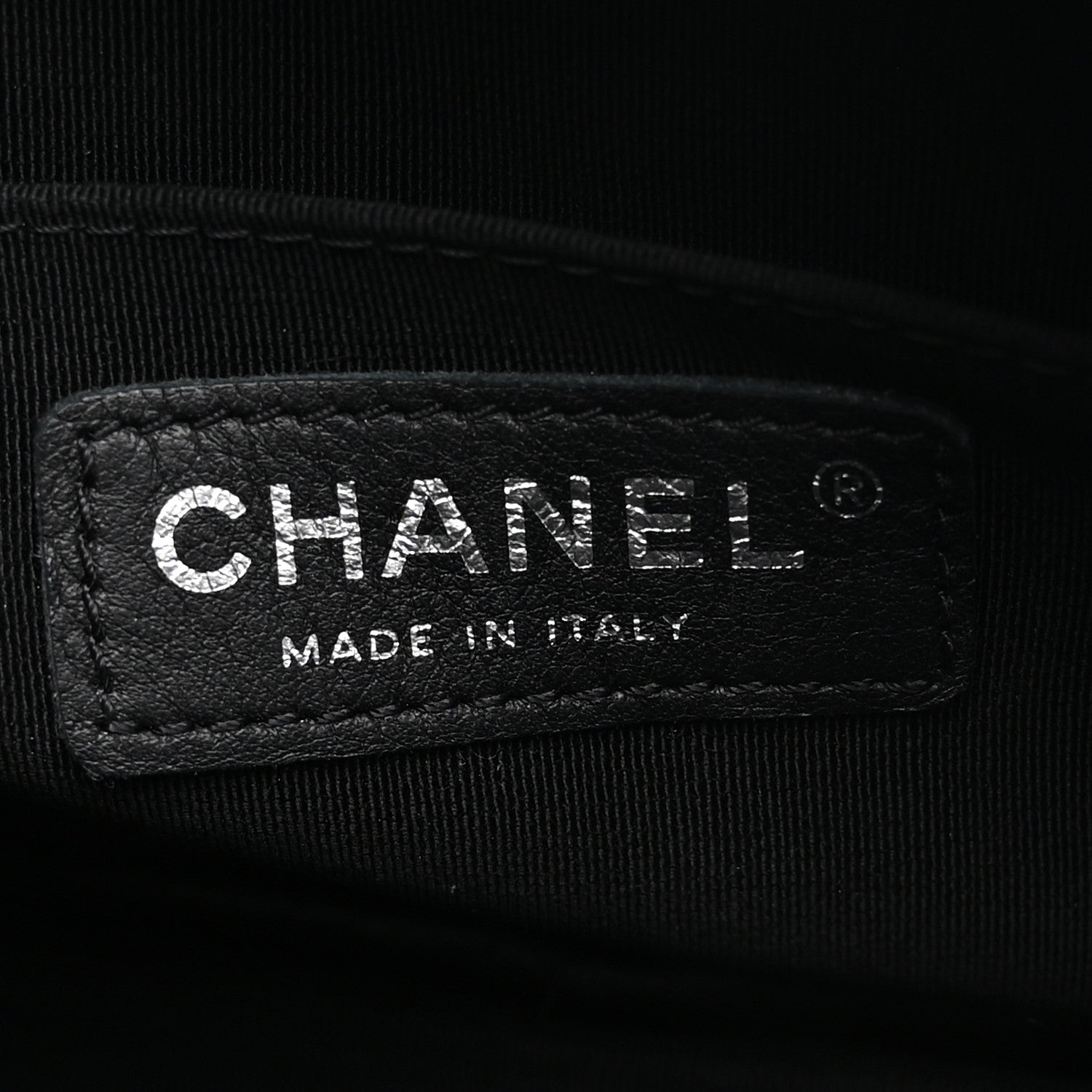 Chanel Calfskin Diagonal Chevron Quilted Tassel Camera Case Black 6 of 10