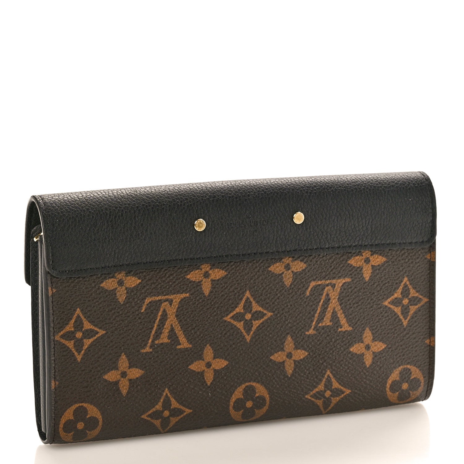 Louis Vuitton Monogram Pallas Wallet Black 3 of 7