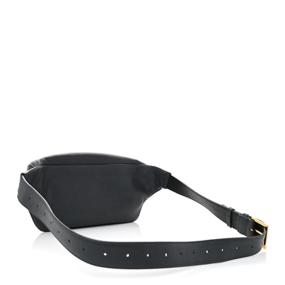 Saint Laurent Grain De Poudre Monogram Belt Bag Black 3 of 8