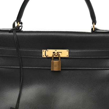 Hermes Box Kelly Retourne 32 Black 8 of 17