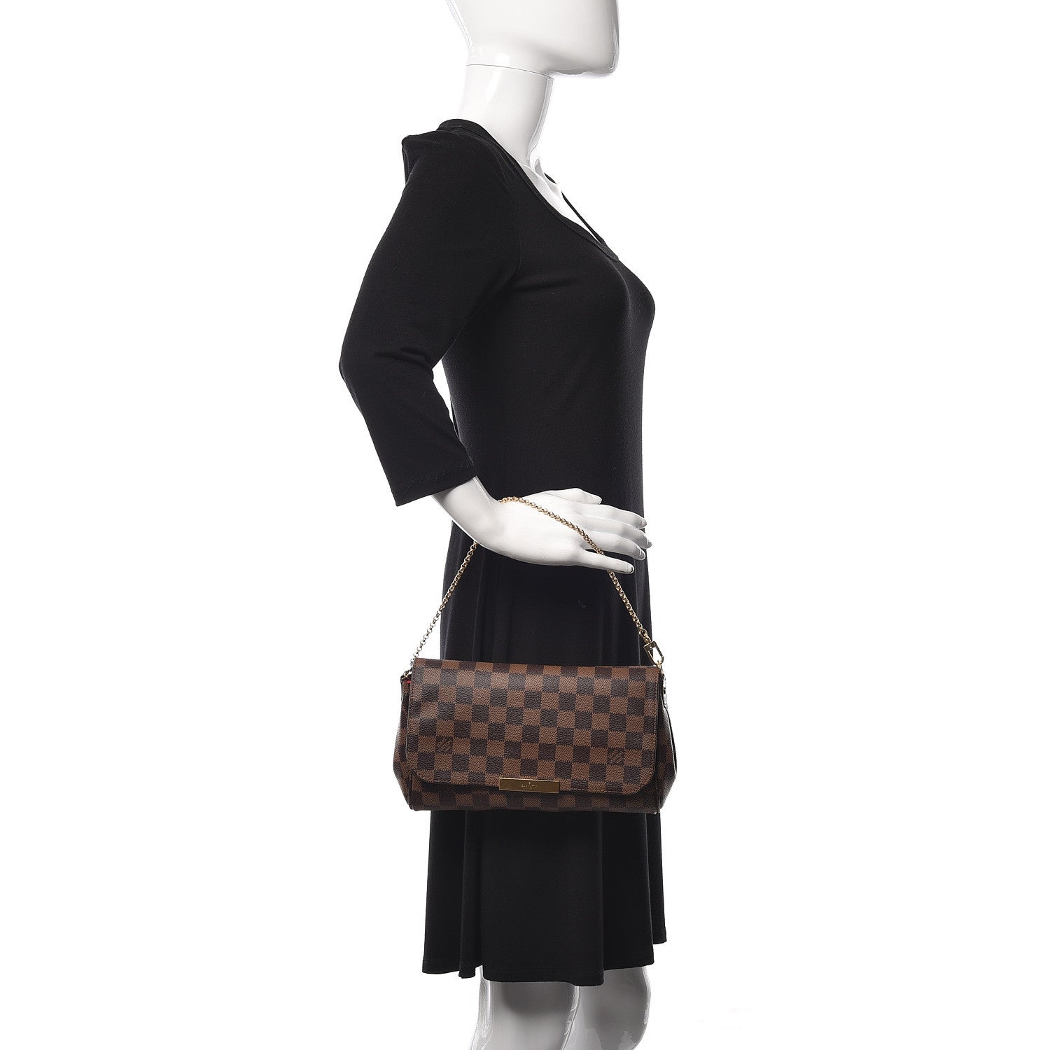 Louis Vuitton Damier Ebene Favorite MM 2 of 13