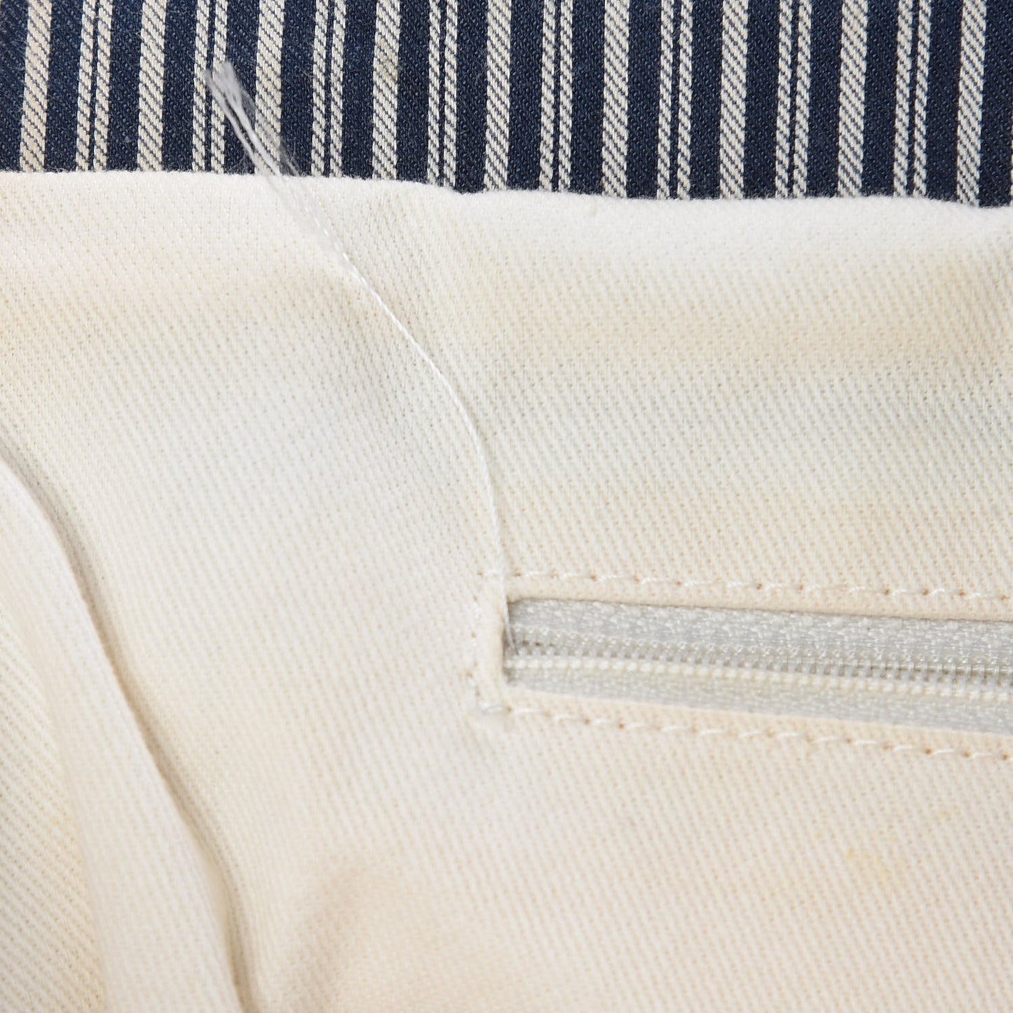 Canvas Sequin Stripe CC Tote Blue