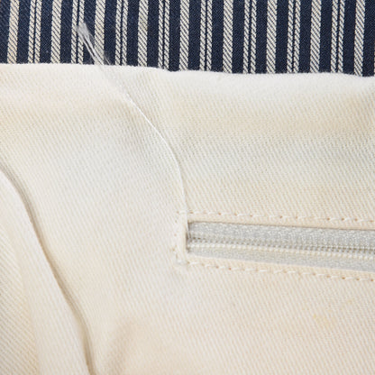 Chanel Canvas Sequin Stripe CC Tote Blue 9 of 22