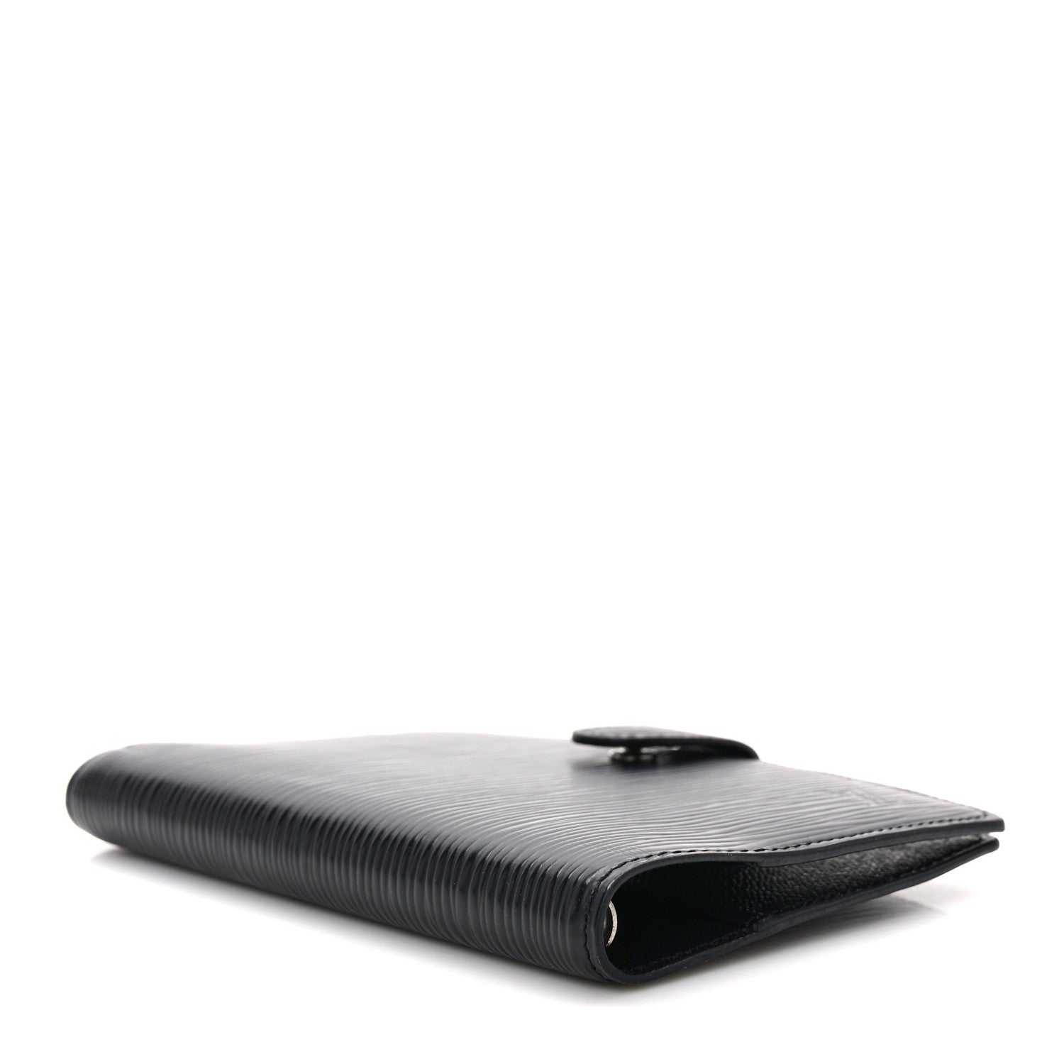 Louis Vuitton Epi Small Ring Agenda Cover Black 3 of 9