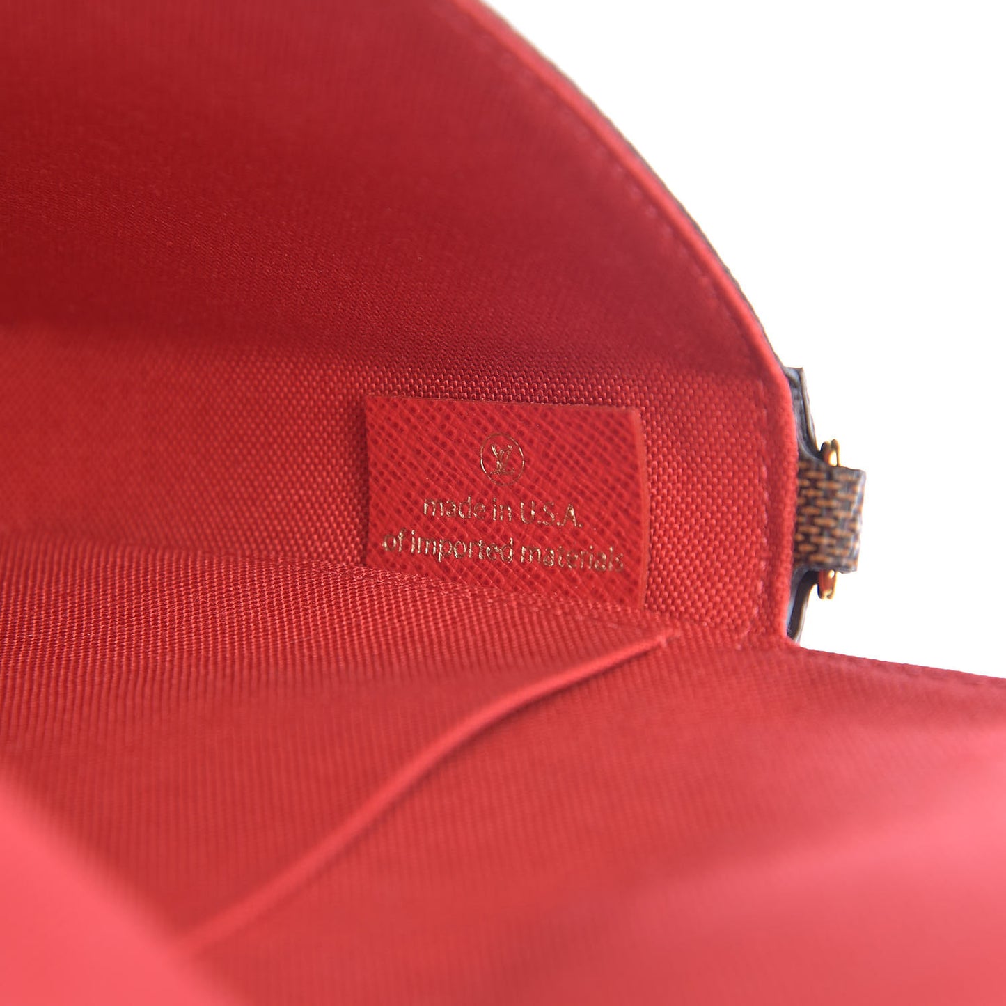 Damier Ebene Pochette Felicie Chain Wallet