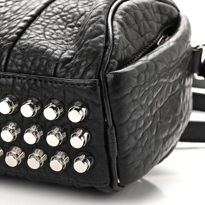 Alexander Wang Pebbled Lambskin Mini Rockie Black Rhodium Hardware 7 of 7