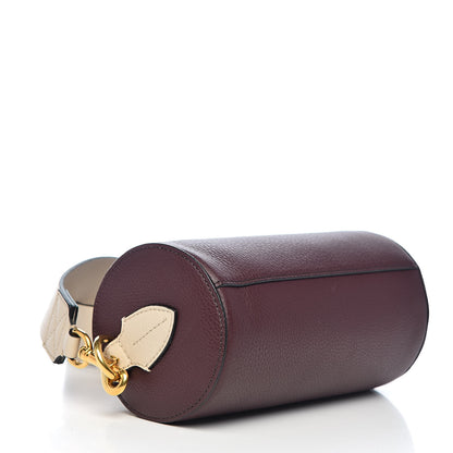 Burberry Calfskin The Barrel Bag Deep Claret Limestone 4 of 9