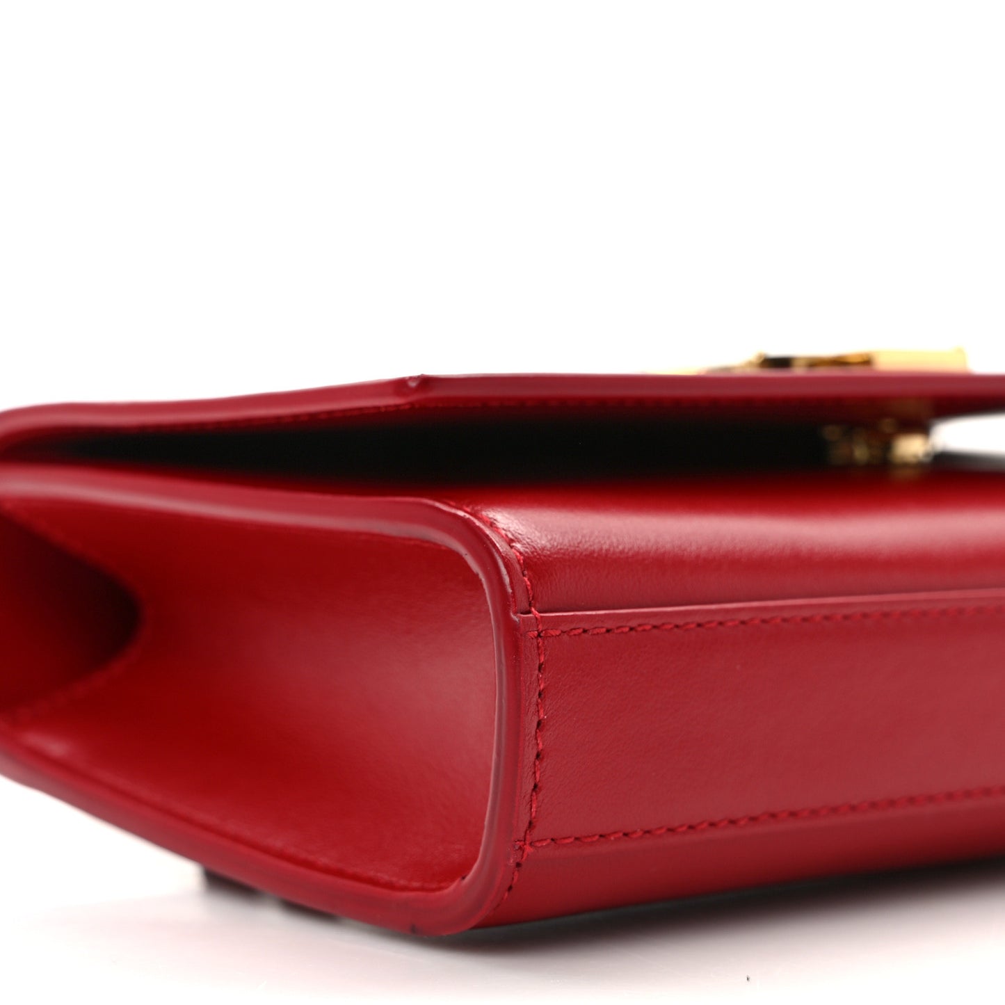 Smooth Calfskin Monogram Kate Belt Bag Red