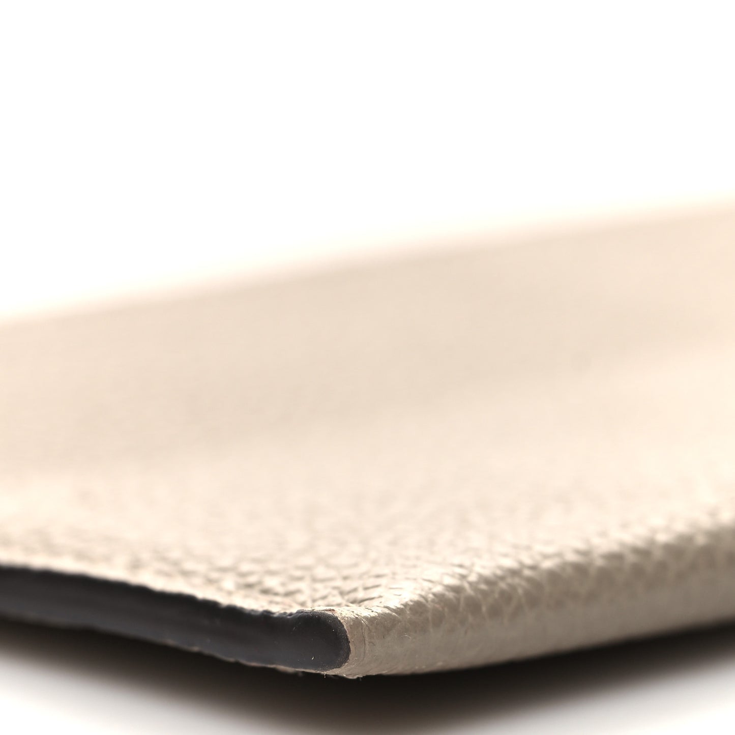 Calfskin Felicie Chain Wallet Card Holder Insert Tourterelle