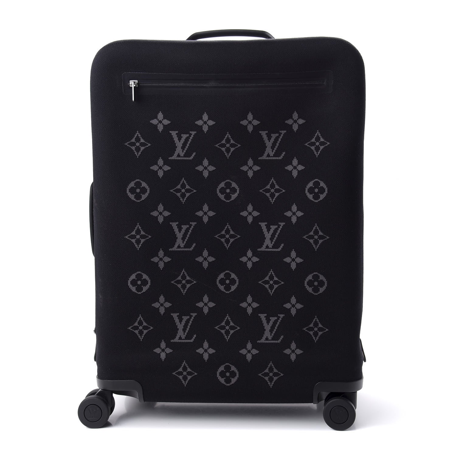 Louis Vuitton Knit Monogram Eclipse Horizon Soft 55 Suitcase 1 of 12