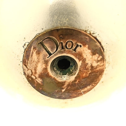 Christian Dior Pearl Mise En Dior Tribal Earrings Gold 4 of 5