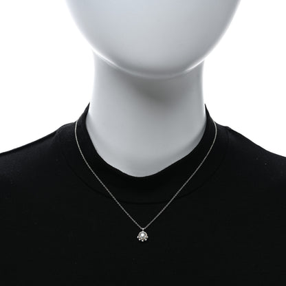 Tiffany Sterling Silver Pearl Paloma Picasso Olive Leaf Pendant Necklace 2 of 4