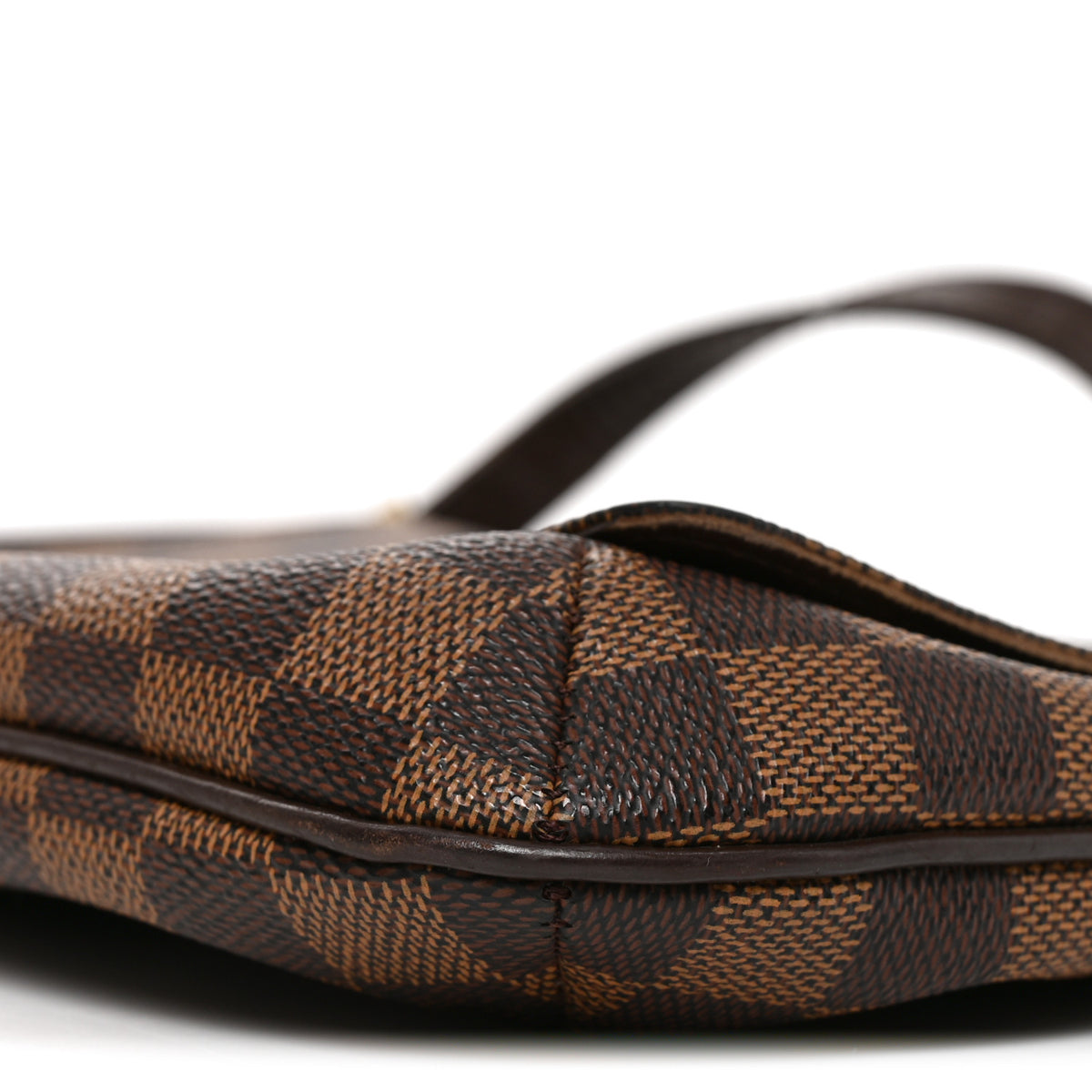 Damier Ebene Musette Tango Long Strap