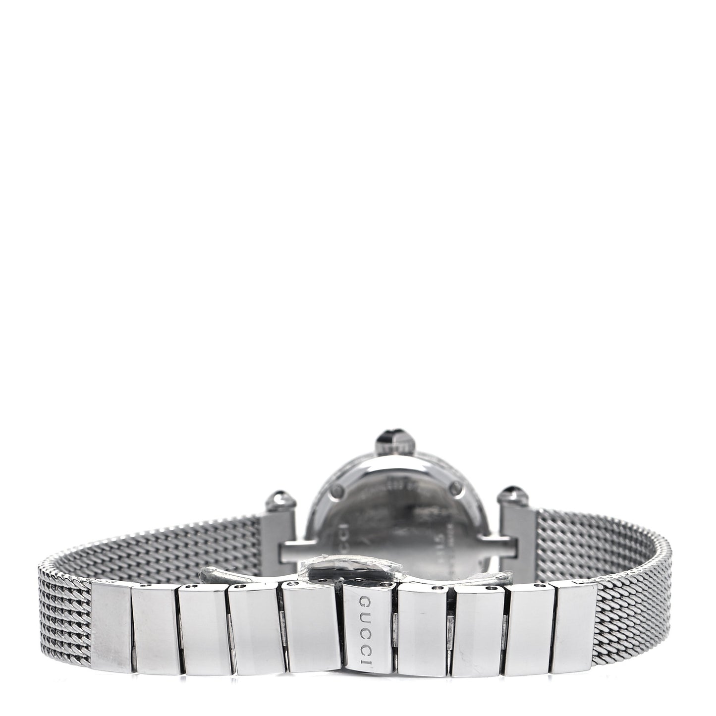Stainless Steel Diamond Mother of Pearl 22mm Diamantissima Mesh Quartz Watch