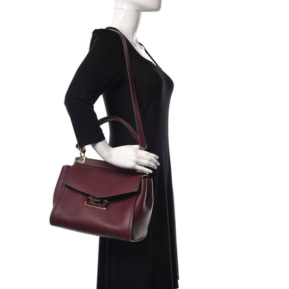 Givenchy Calfskin Small Mystic Shoulder Bag Eggplant 3 of 13