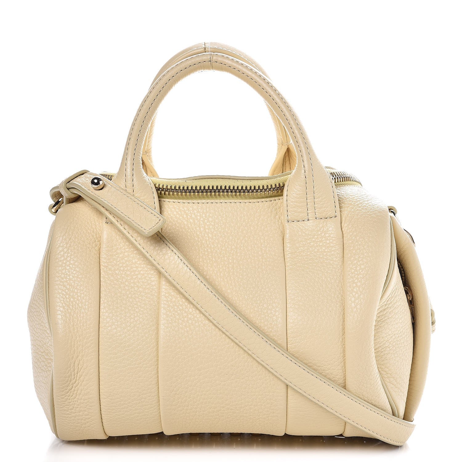 Alexander Wang Pebbled Lambskin Rockie Soft Merinque Pale Gold Hardware 1 of 7