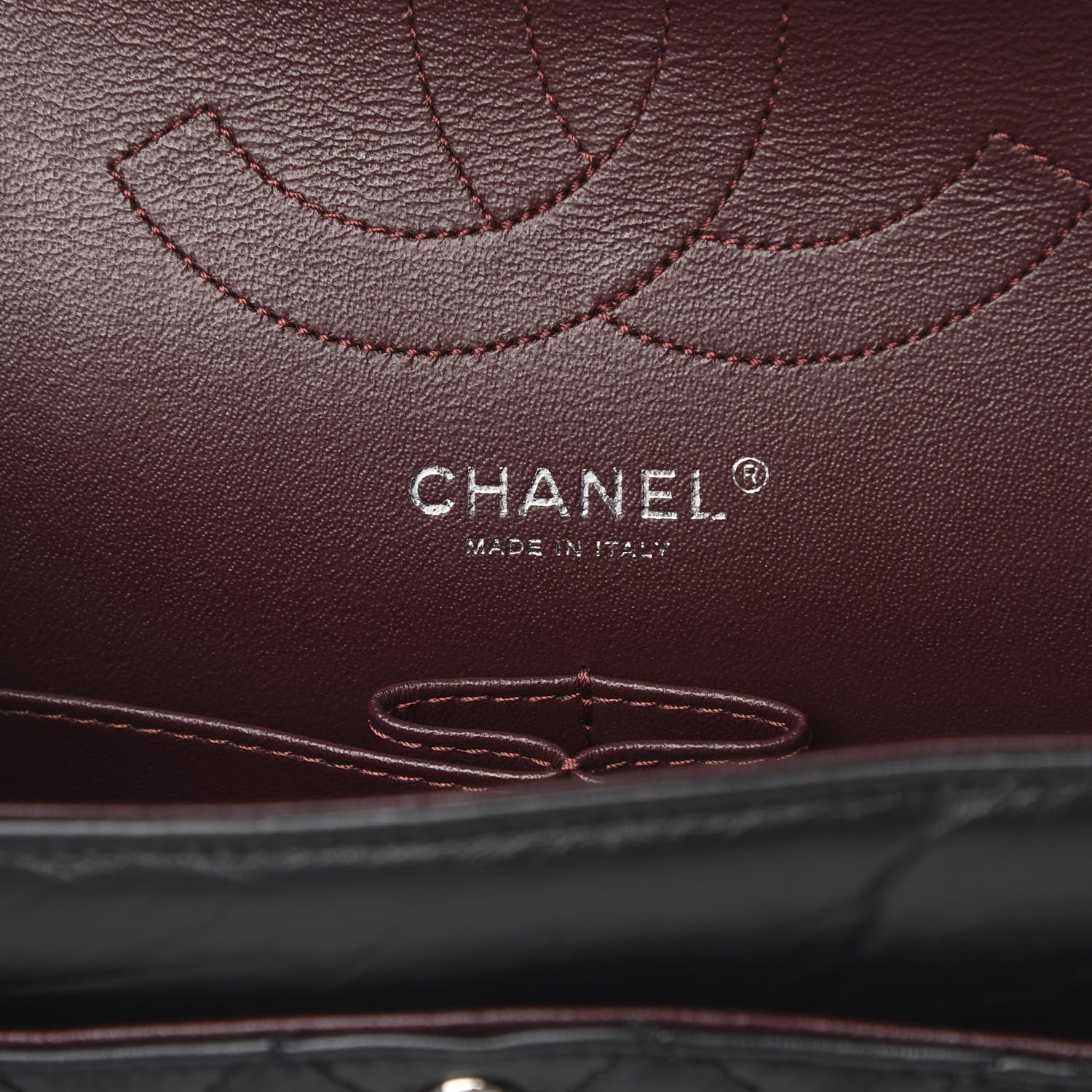 Chanel Aged Calfskin Quilted 2.55 Reissue 226 Flap Black 6 of 12