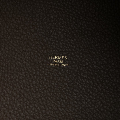 Hermes Taurillon Clemence Picotin Lock 18 PM Etoupe 6 of 10