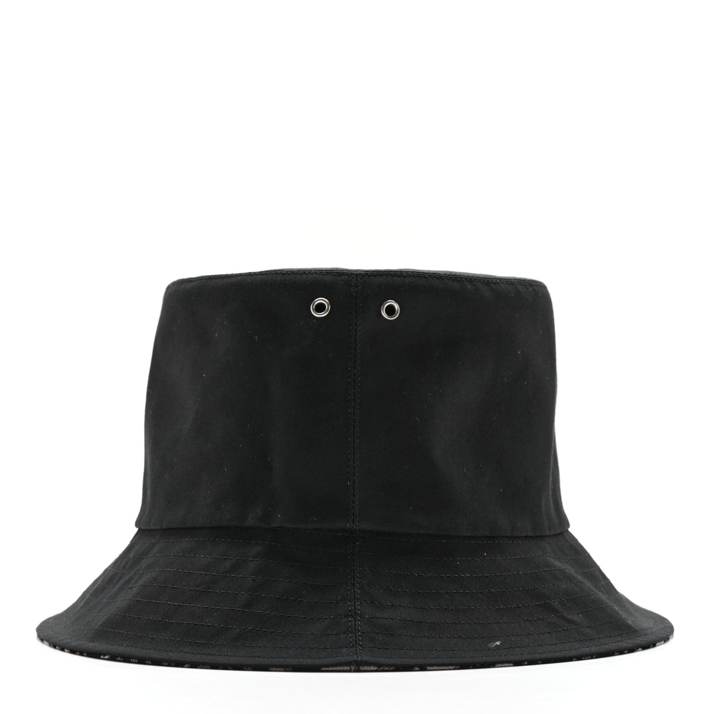 Oblique Reversible Teddy-D Brim Bucket Hat 57 Black