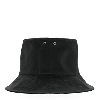 Christian Dior Oblique Reversible Teddy-D Brim Bucket Hat 57 Black 6 of 16