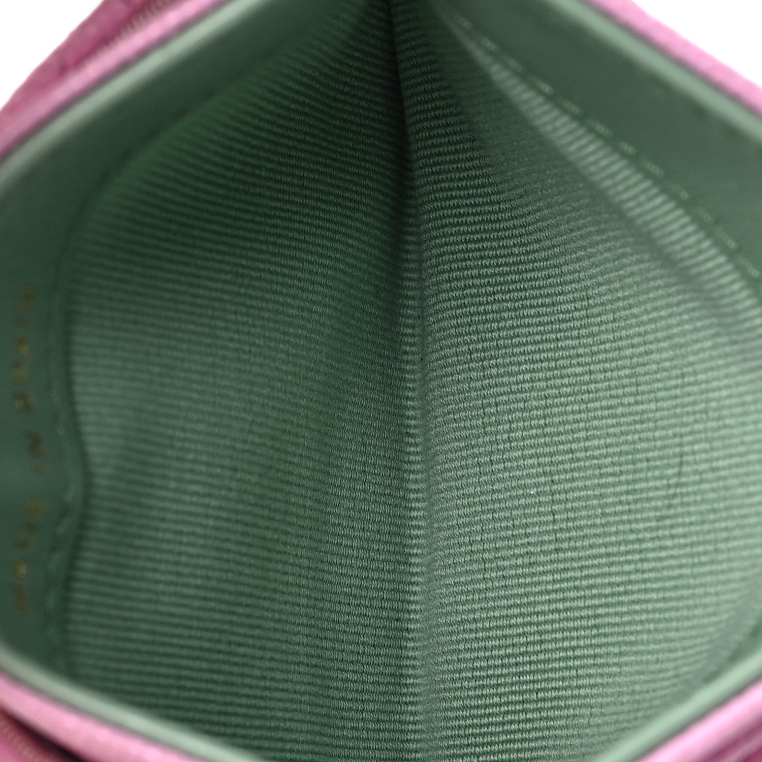 Chanel Caviar Metal Perforated Quilted Card Holder Lilas 5 of 7