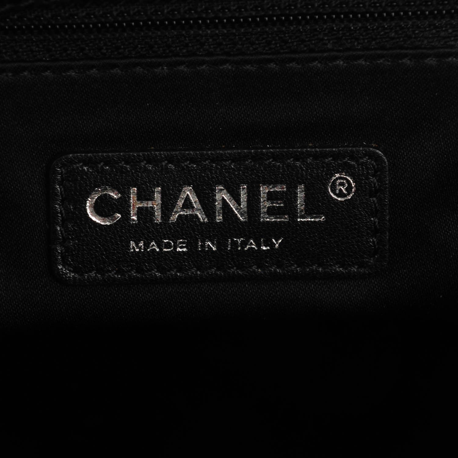 Chanel Caviar Quilted Grand Shopping Tote GST Black 6 of 8