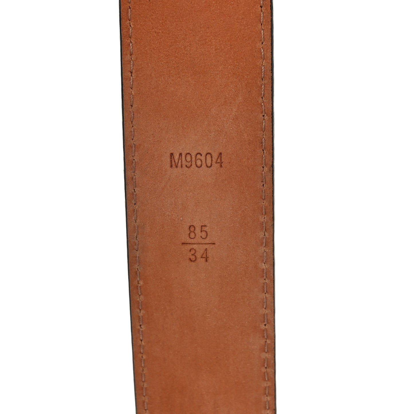 Epi 30mm LV Initiales Belt 85 34 Black