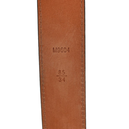Louis Vuitton Epi 30mm LV Initiales Belt 85 34 Black 3 of 7