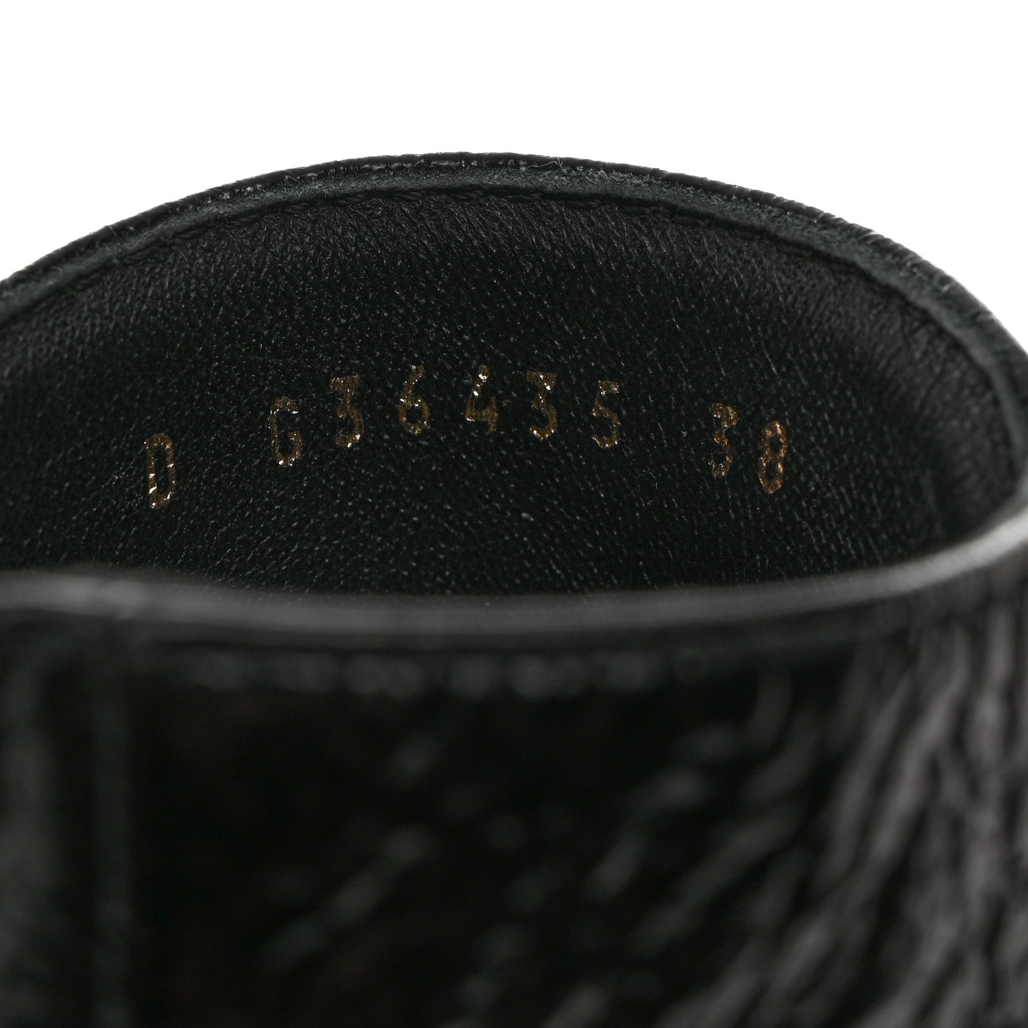 Chanel Shiny Crumpled Lambskin Lace Up Combat Boots 38 Black 6 of 10