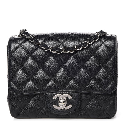 Chanel Caviar Quilted Mini Square Flap Black 1 of 10