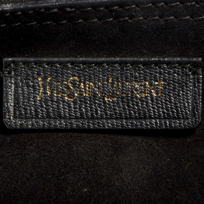 Saint Laurent Leather Muse Studded Cabas Black 7 of 9
