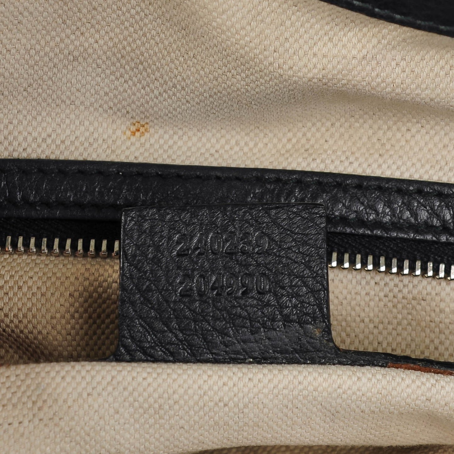 Python Techno Horsebit Large Hobo Black