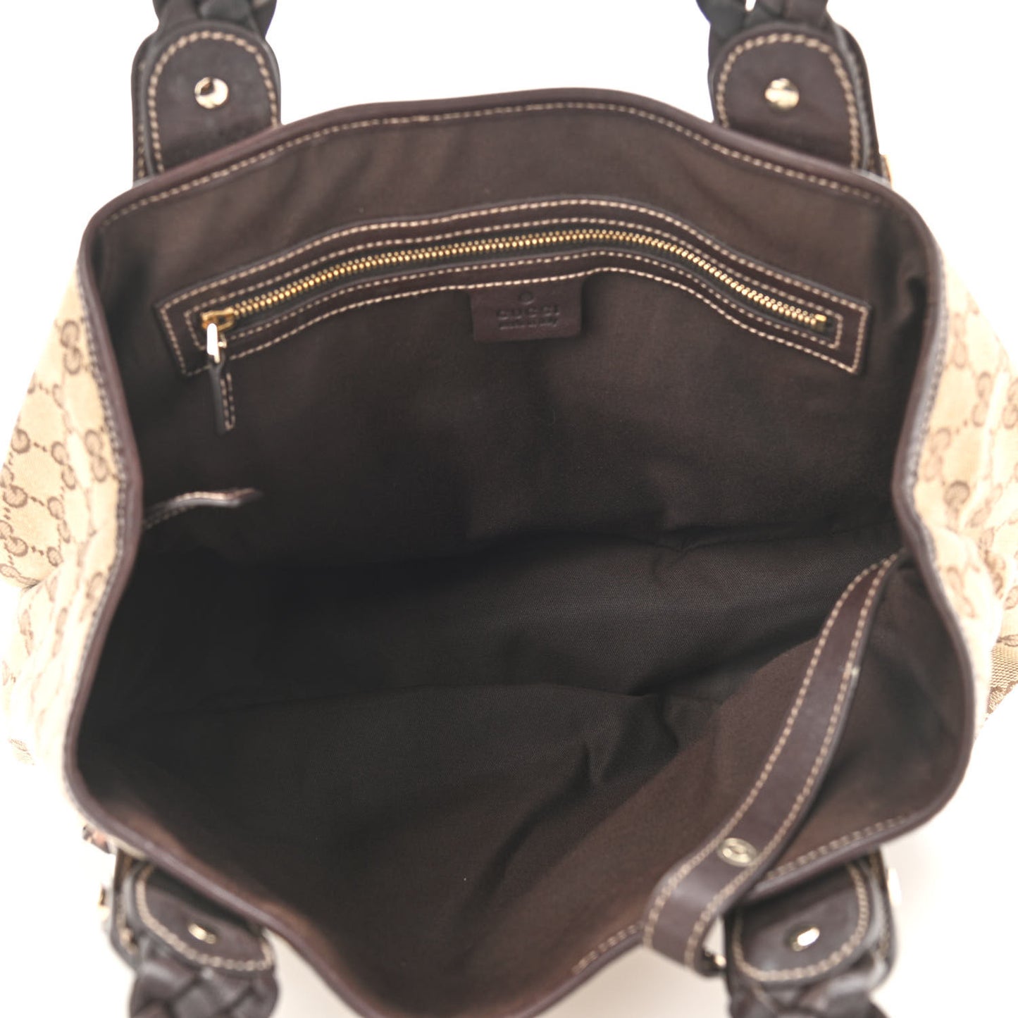 Monogram Small Pelham Shoulder Bag Dark Brown