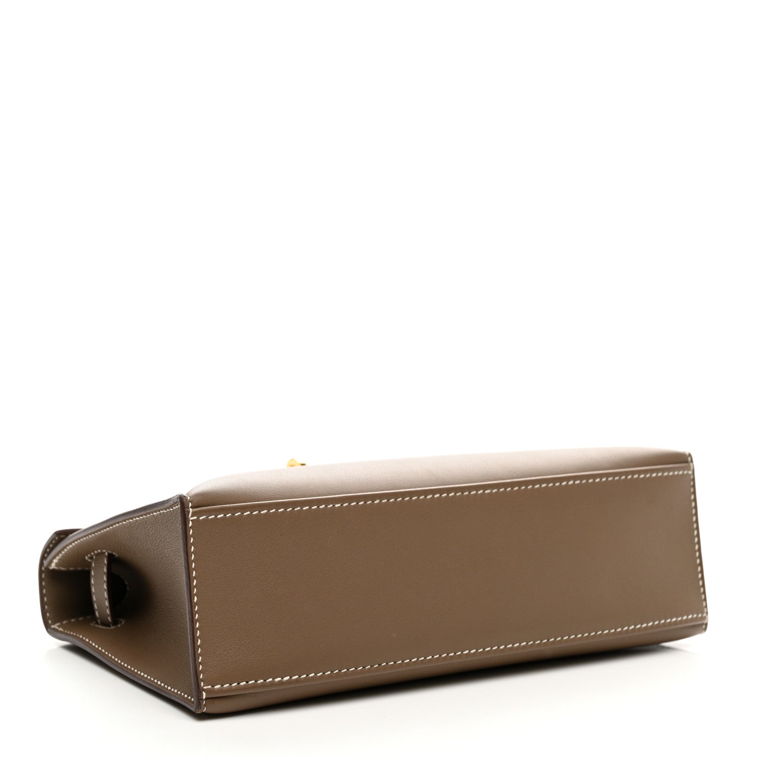 Hermes Swift Kelly Pochette Clutch Etoupe 4 of 10