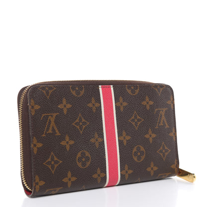 Louis Vuitton Monogram My LV Heritage Zippy Organizer Wallet Fuchsia White 3 of 12
