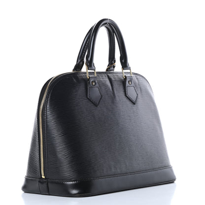 Louis Vuitton Epi Alma PM Black 3 of 18