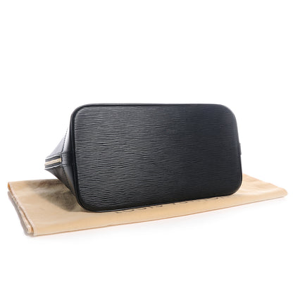 Louis Vuitton Epi Alma PM Black 4 of 9