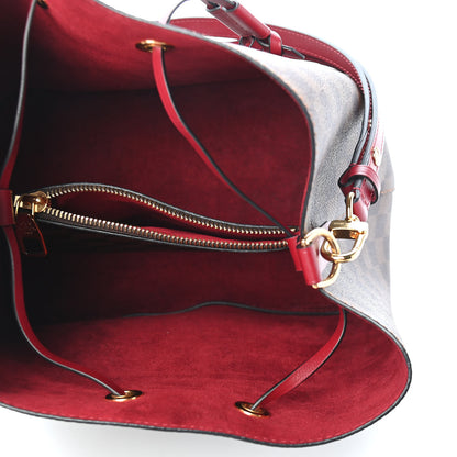 Louis Vuitton Damier Ebene Neonoe MM Cherry Berry 5 of 8