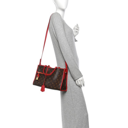 Louis Vuitton Monogram Popincourt PM Red 3 of 21