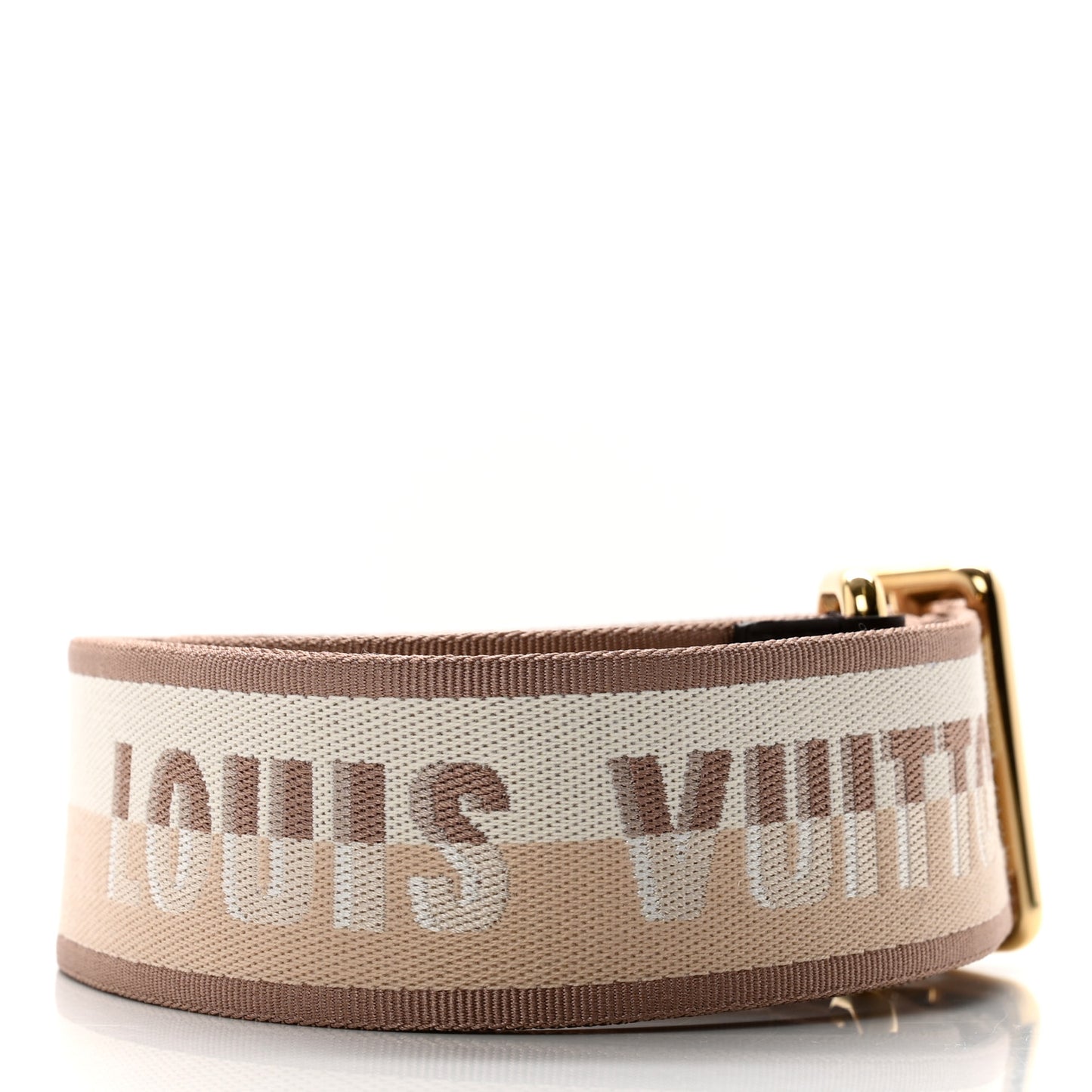 Jacquard Speedy Bandouliere 20 Shoulder Strap Beige Brown