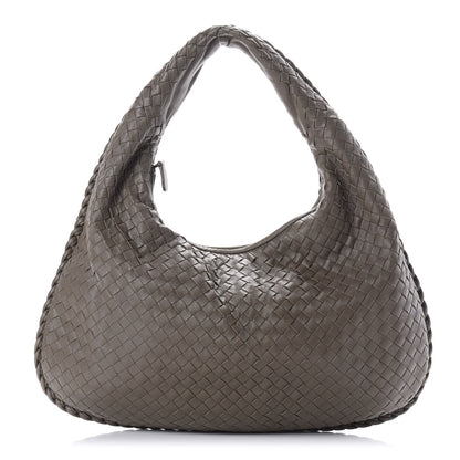 Bottega Veneta Nappa Intrecciato Medium Veneta Hobo Grey 1 of 11