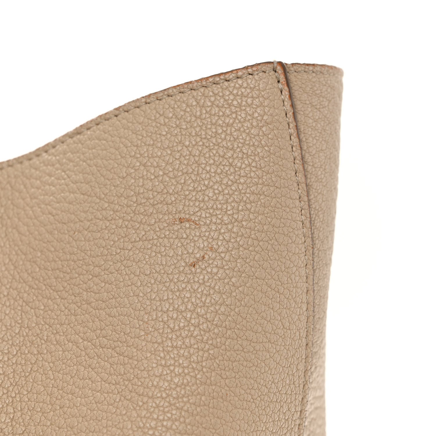 Celine Soft Grained Calfskin Sangle Bucket Bag Dune 12 of 17