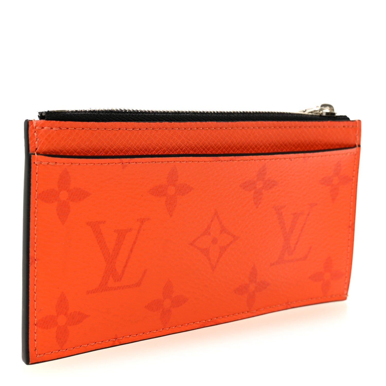Louis Vuitton Taigarama Coin Card Holder Orange 3 of 6