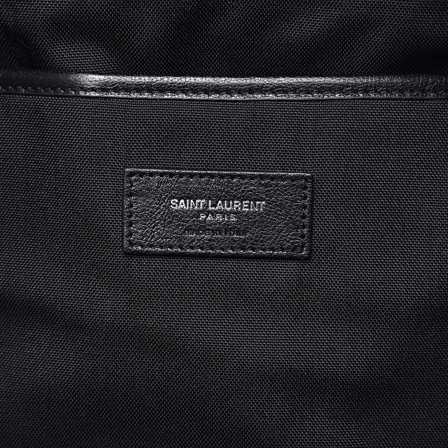 Calfskin Bandana Stud City Backpack Black