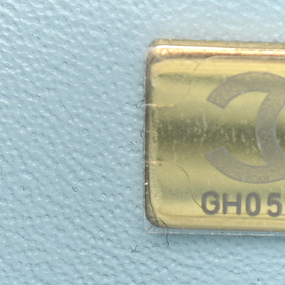 Chanel Aged Calfskin Quilted 2.55 Reissue Mini Flap Light Blue 7 of 10