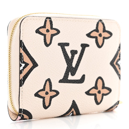 Louis Vuitton Monogram Giant Wild At Heart Zippy Coin Purse Creme 3 of 6